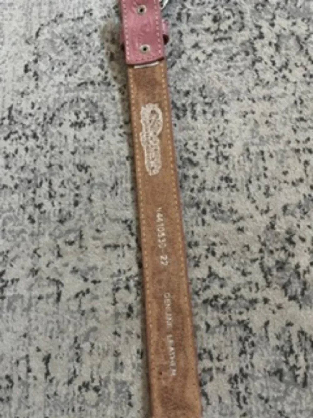 🧡3/$15 Nocona Genuine Leather Pink Belt